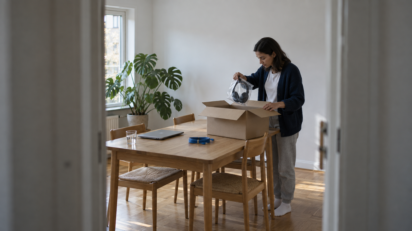 Kit do call center virtual chegando em casa