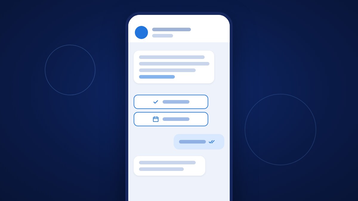 Confirmação de consulta por WhatsApp com botões