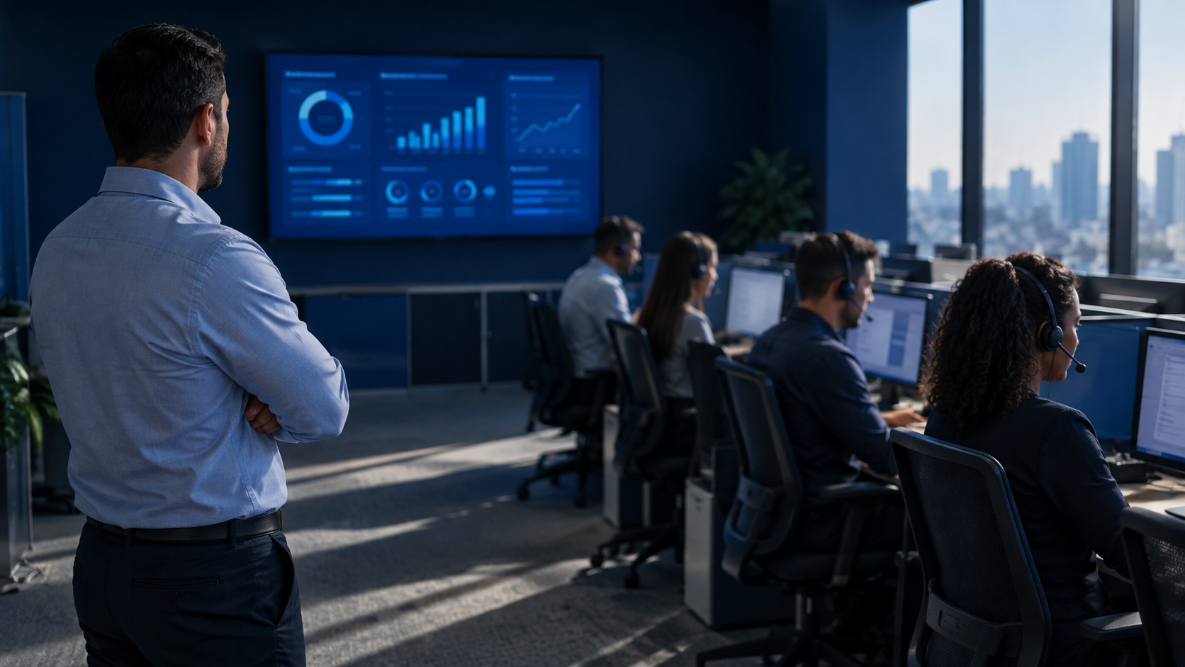 Empresa de terceirização de atendimento com plataforma própria